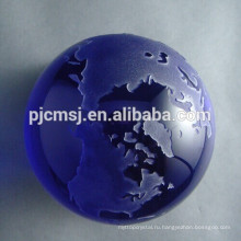 кристаллическая модель глобус ,хрустальный шар,кристалл буле мира
